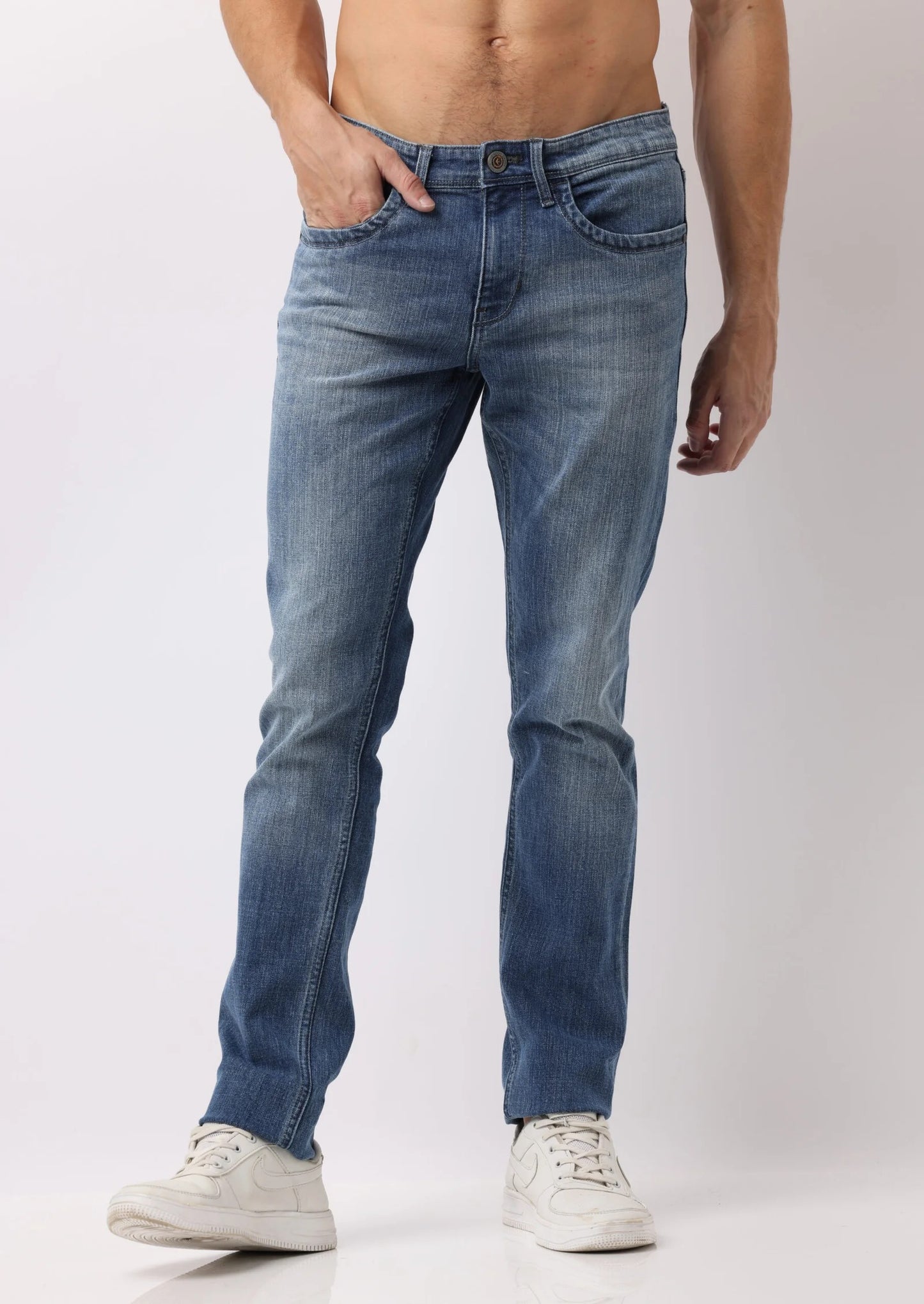 Denim Light Indigo Slim Fit Jeans