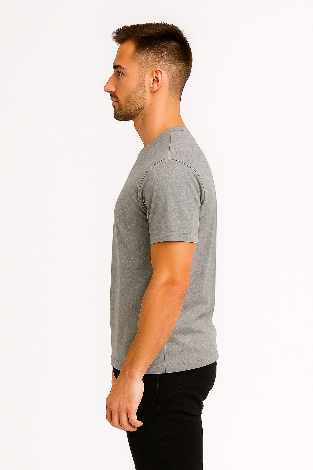 Ash Gray Premium Classic Fit T-Shirt