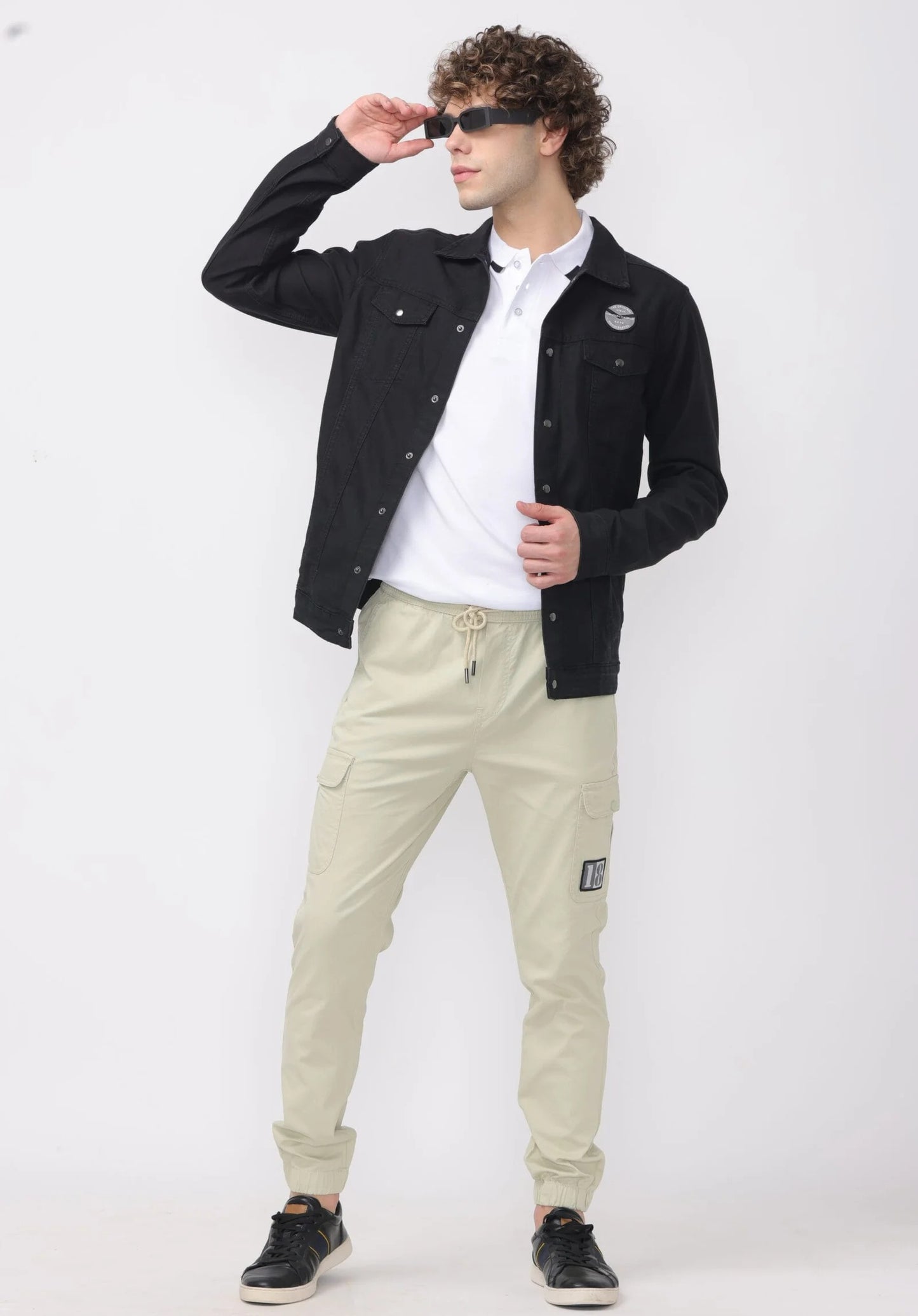 Onyx Denim Double Pocket Jacket