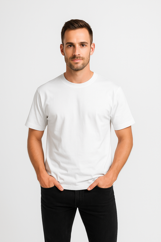 White Premium Classic Fit T-Shirt