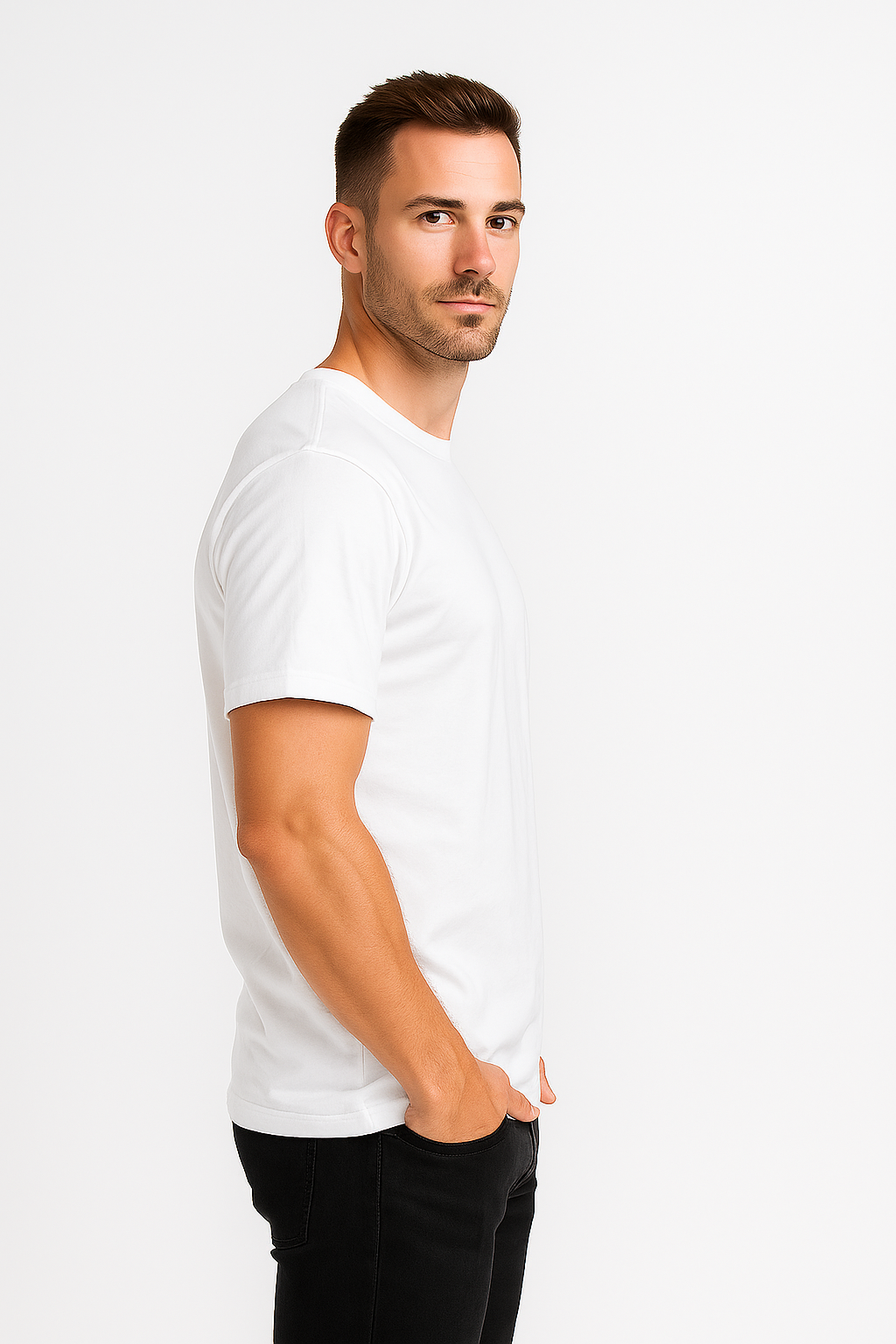 White Premium Classic Fit T-Shirt