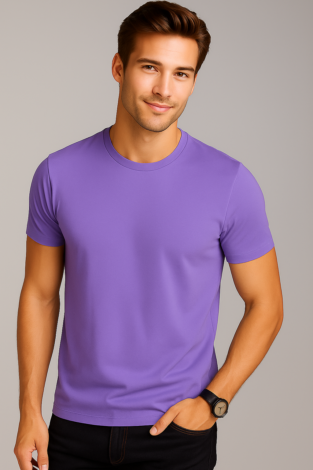 Purple Premium Classic Fit T-Shirt