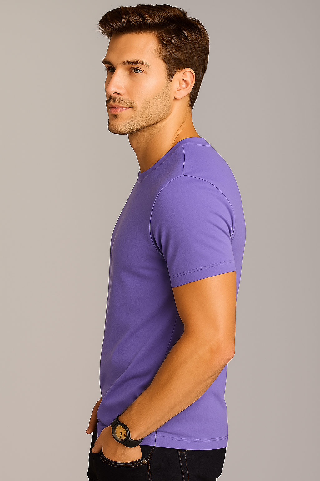 Purple Premium Classic Fit T-Shirt