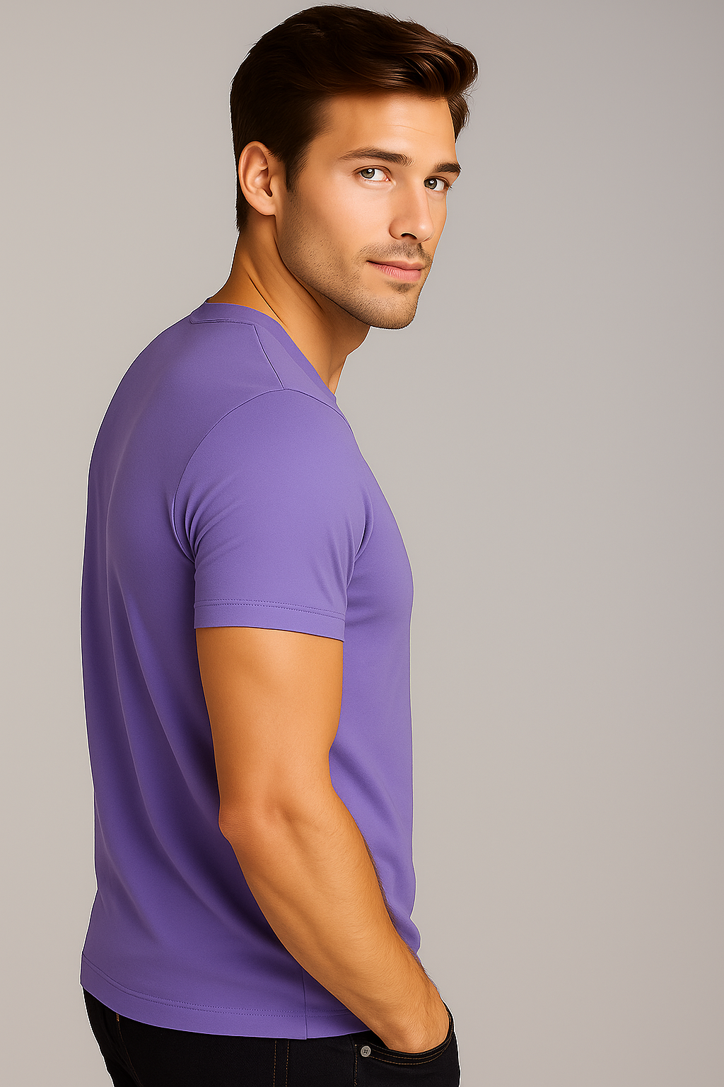 Purple Premium Classic Fit T-Shirt