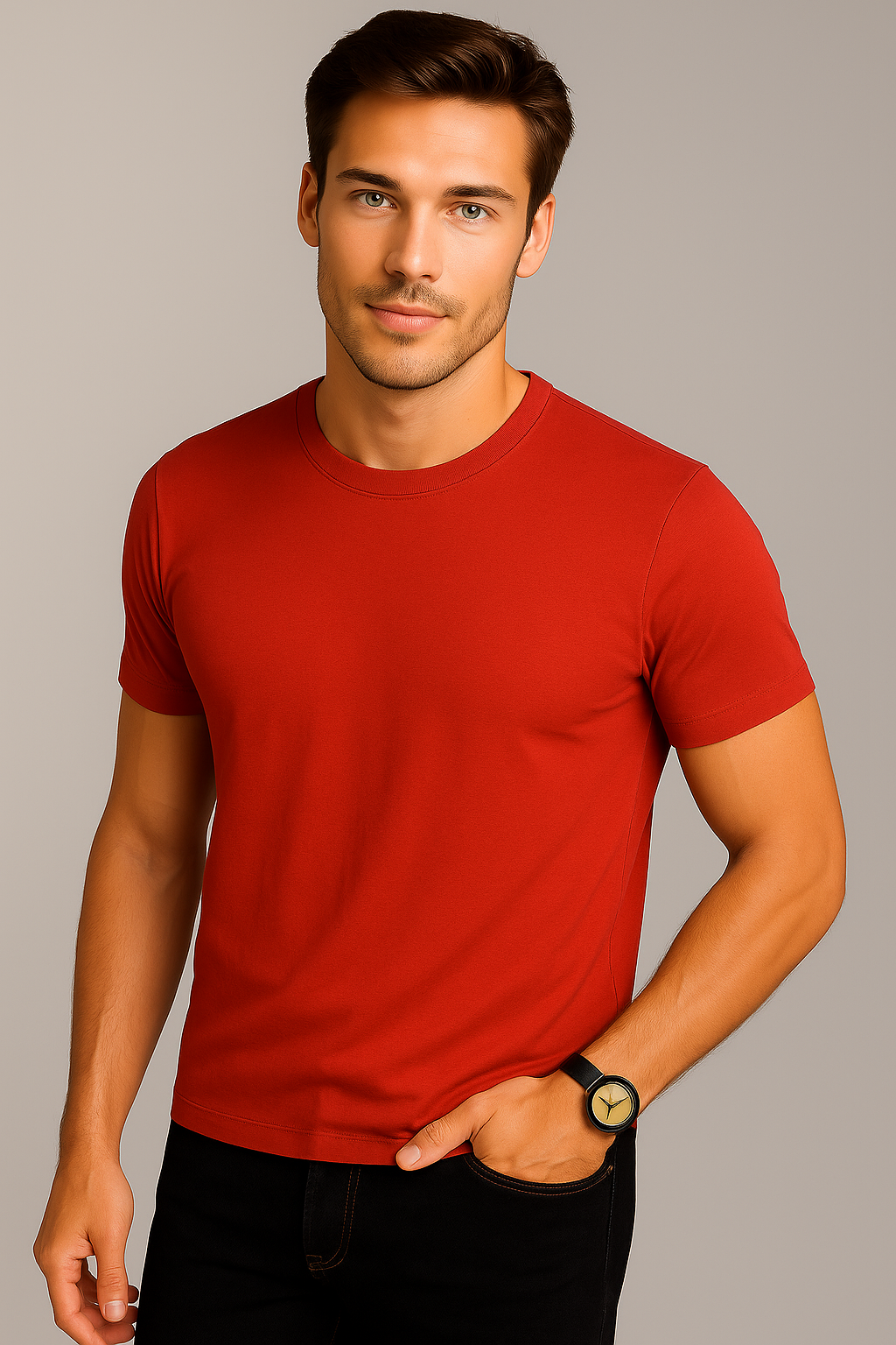 Red Premium Classic Fit T-Shirt