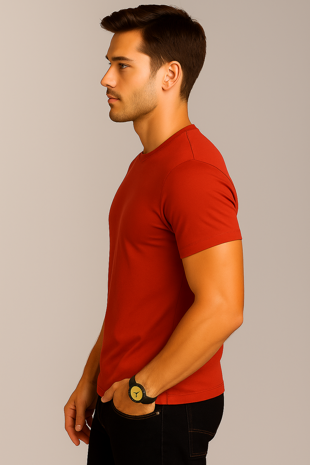 Red Premium Classic Fit T-Shirt