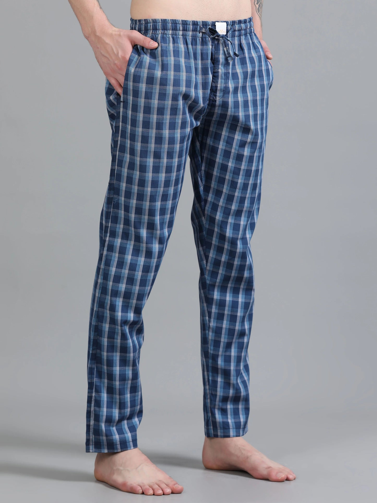 Checks Pyjama with zip pocket