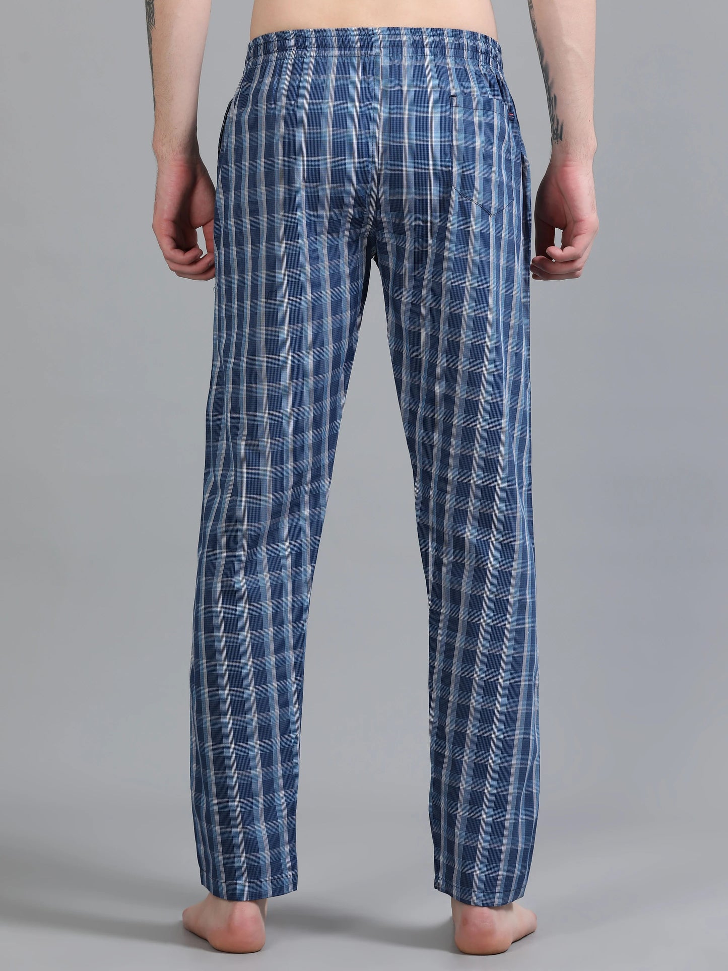 Checks Pyjama with zip pocket