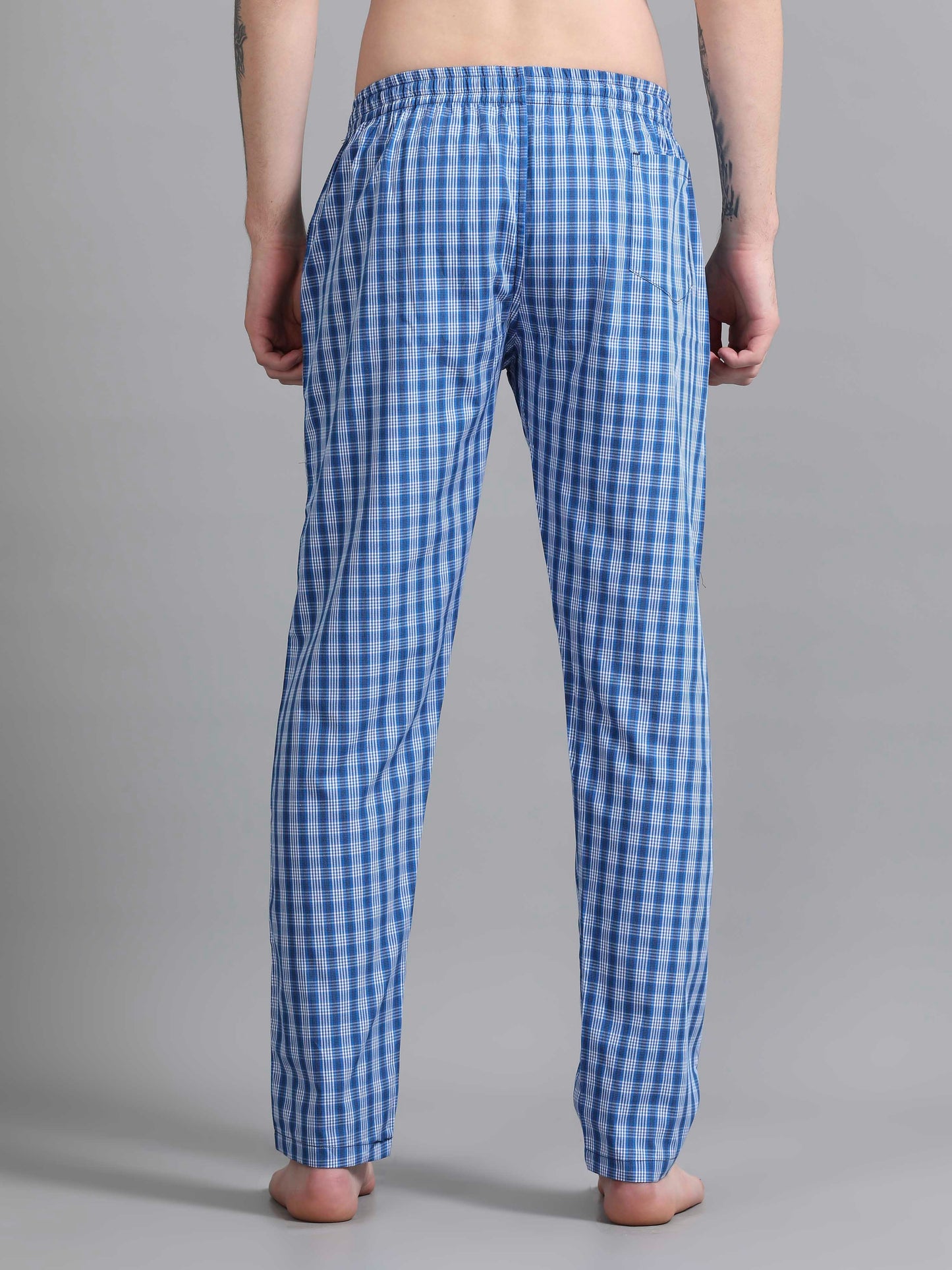 Checks Pyjama with zip pocket