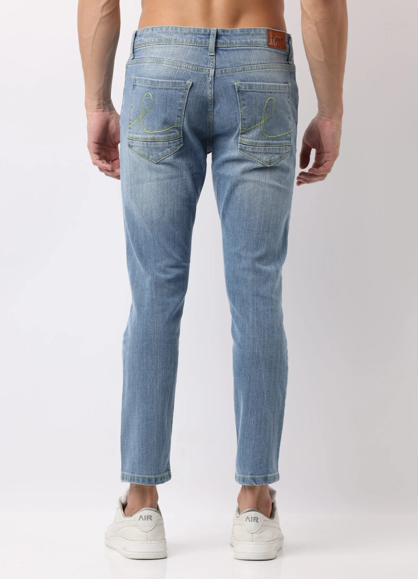 Denim Light Indigo Ankle Fit Jeans