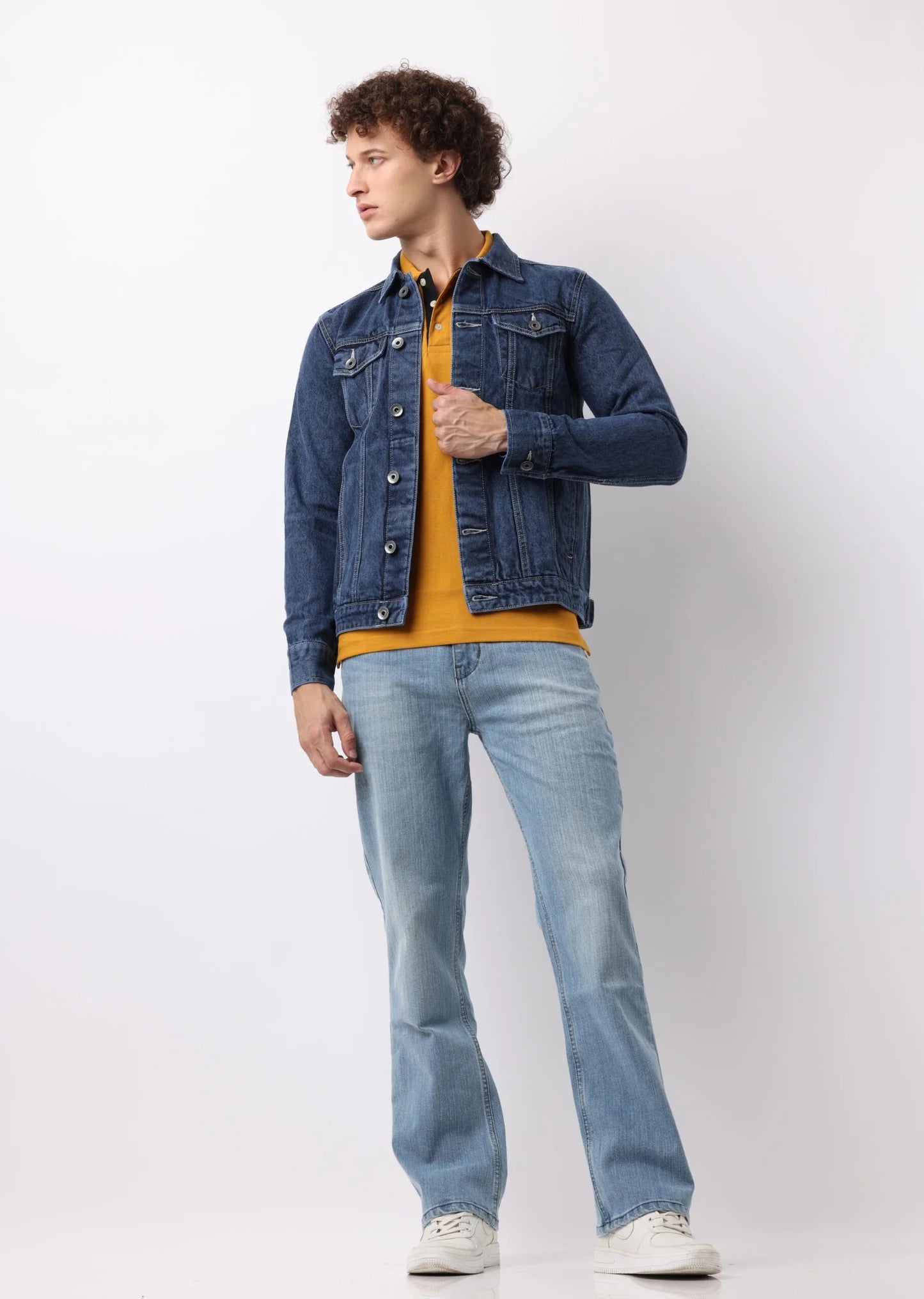 Denim Light Indigo Boot Cut Jeans