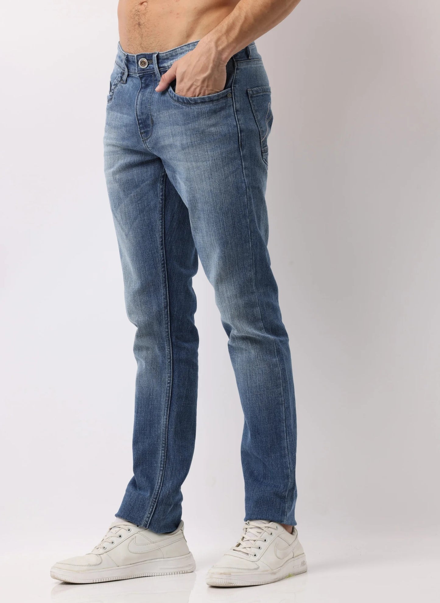 Denim Light Indigo Slim Fit Jeans