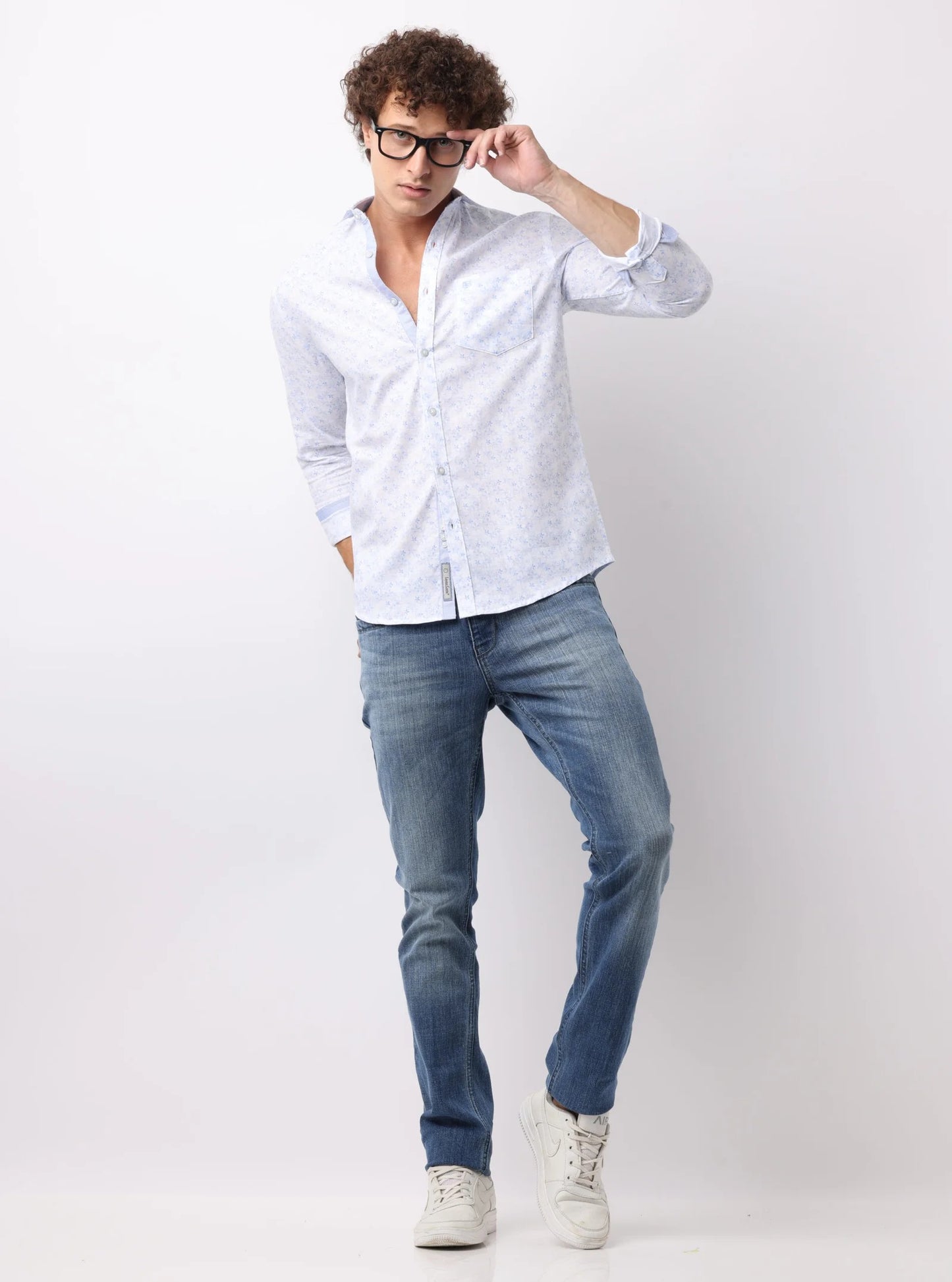 Denim Light Indigo Slim Fit Jeans