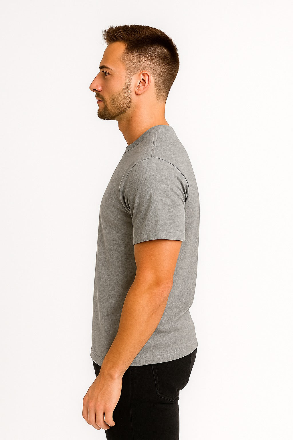 Ash Gray Premium Classic Fit T-Shirt