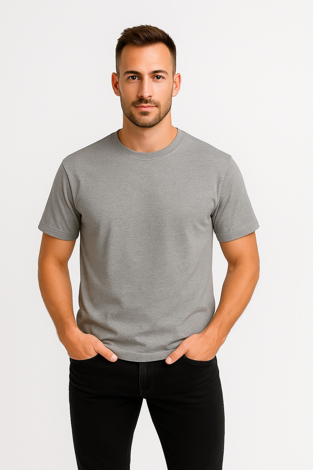Ash Gray Premium Classic Fit T-Shirt