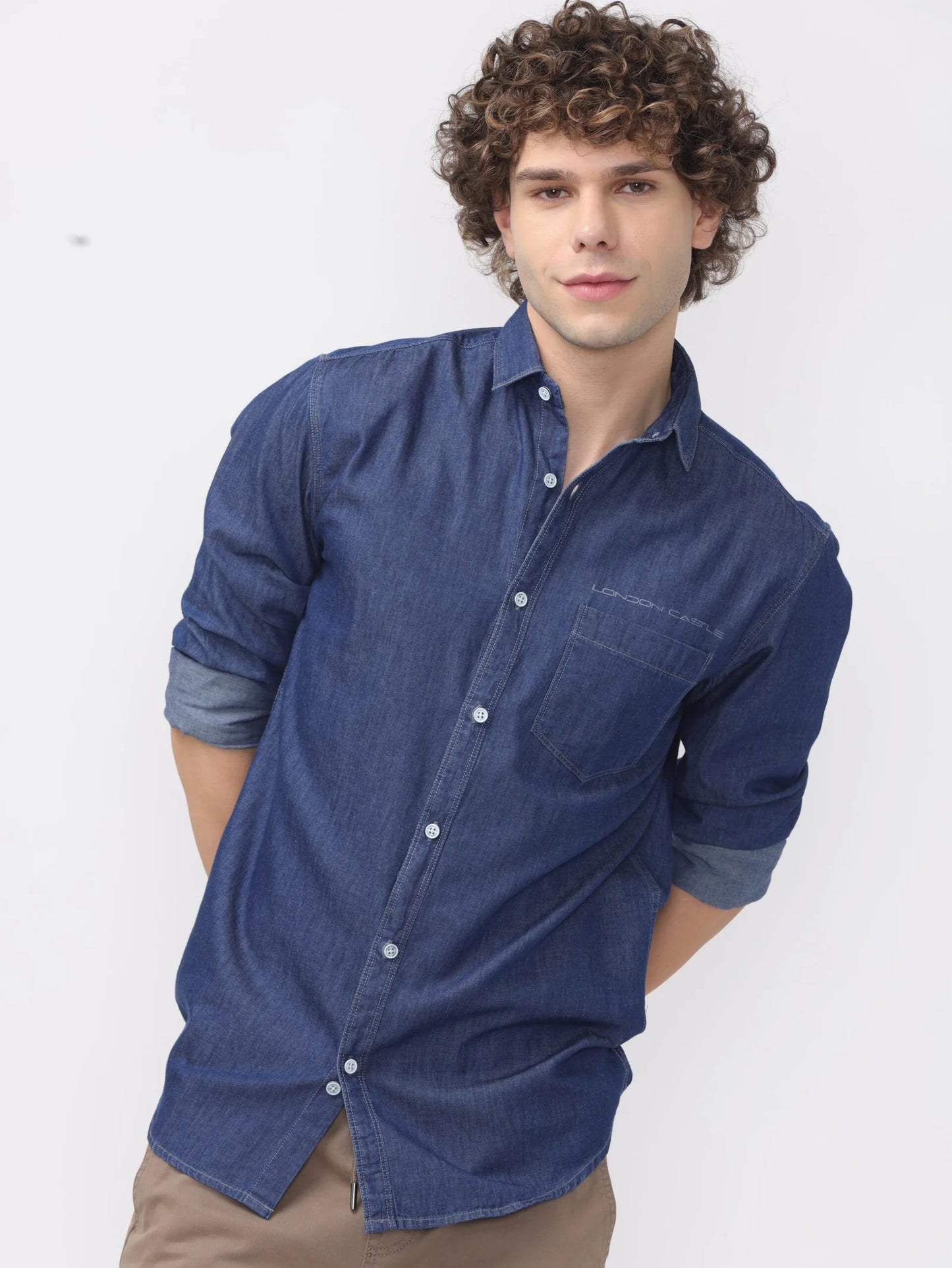Indigo Denim Shirt