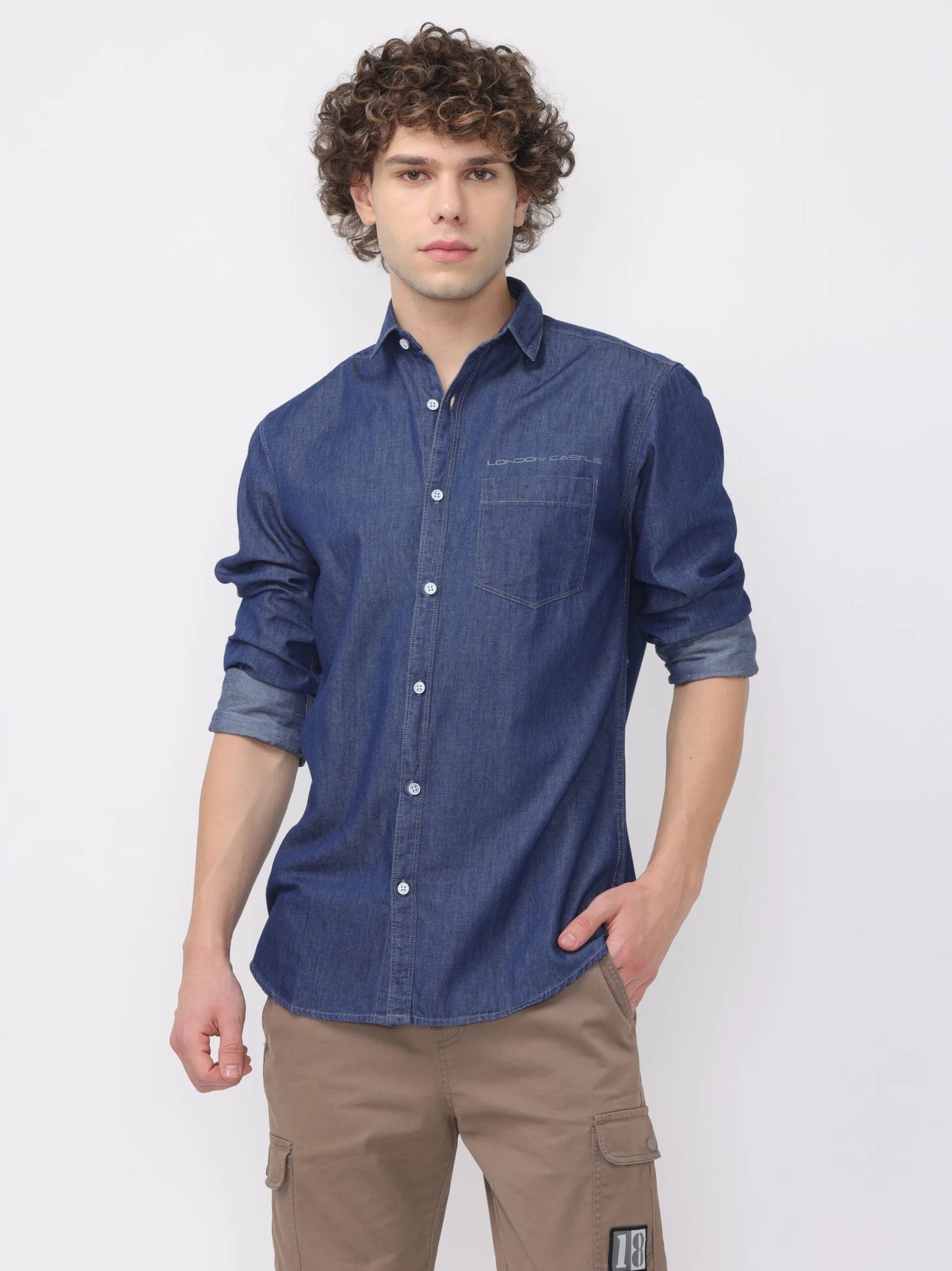 Indigo Denim Shirt