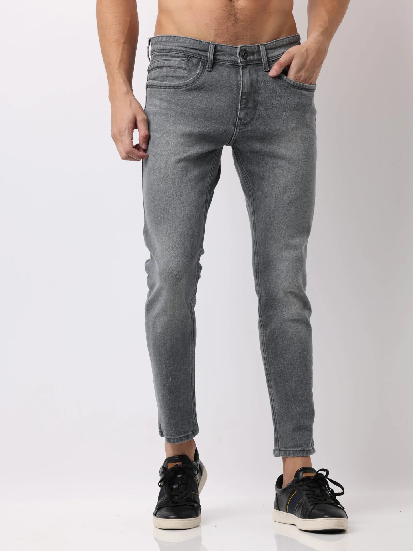 Graphite Ankle Fit Jeans