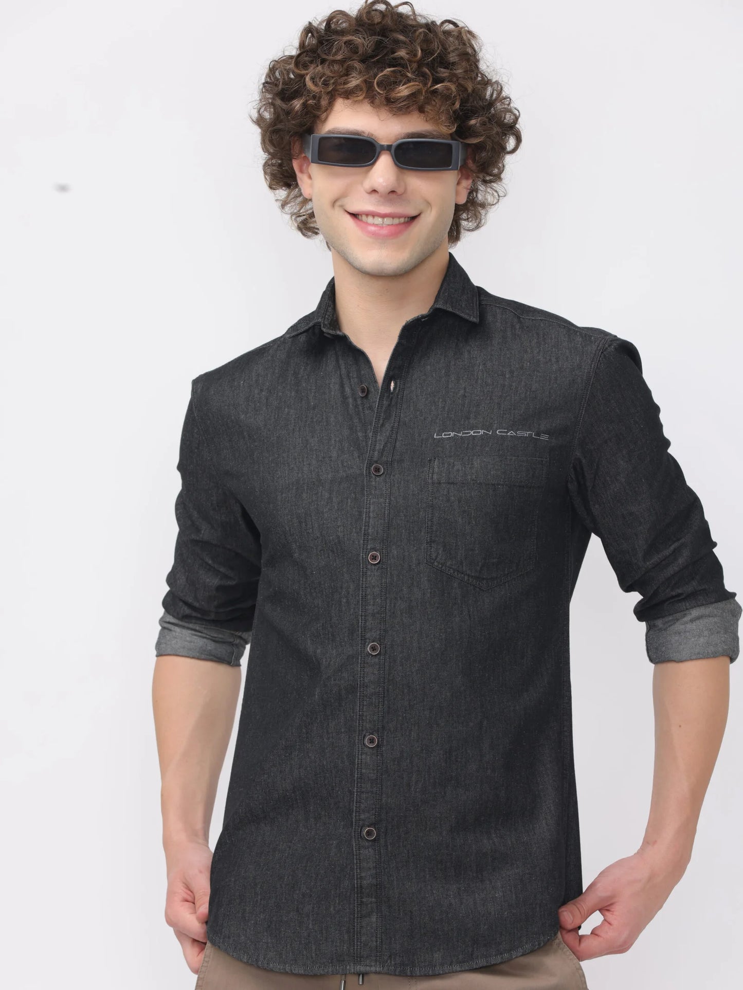 Onyx Denim Shirt