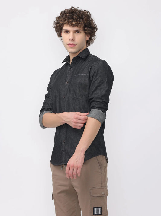 Onyx Denim Shirt
